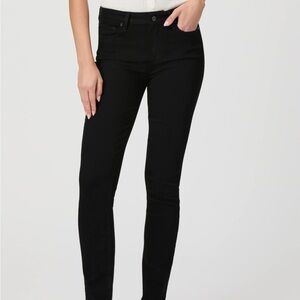 Paige verdugo ultra skinny black jeans size 29”